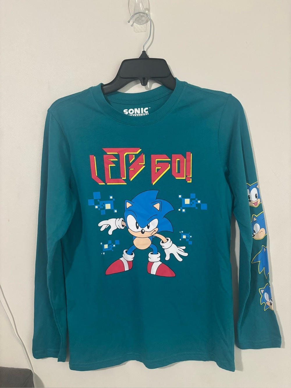 Sonic The Hedgehog Boys T-Shirt Size L